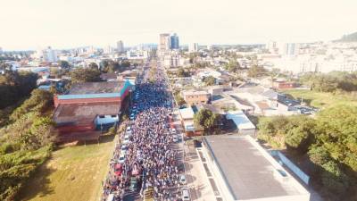 Tempo colabora e festa de Nossa Senhora Mãe dos Homens reúne mais de 65 mil pessoas