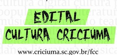 Divulgados os selecionados para o Edital Cultura Criciúma 