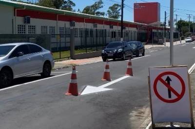 Rua tem sentido alterado para mão única no bairro Vila Nova Esperança, em Criciúma