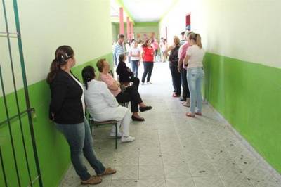 Movimento é intenso nas primeiras horas de votação em Lauro Müller