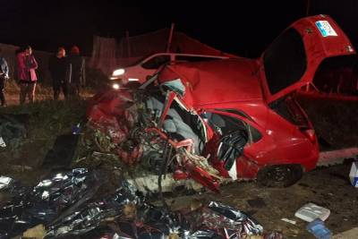 Três pessoas morrem em grave acidente na Serra Catarinense