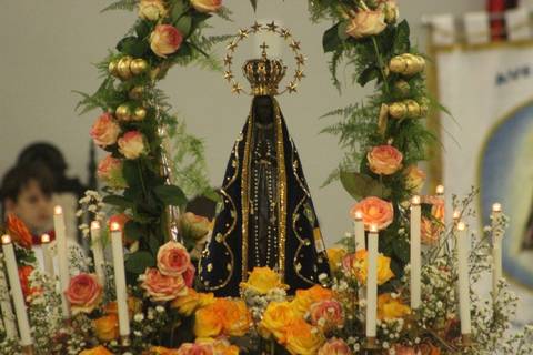 Tradicional transladação de Nossa Senhora Aparecida é celebrada na Grande Próspera