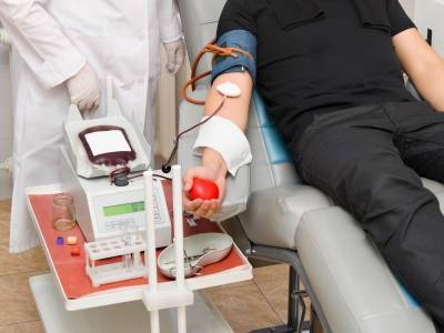 Hemosc registra estoque de sangue em nível reduzido; unidades precisam de doadores 
