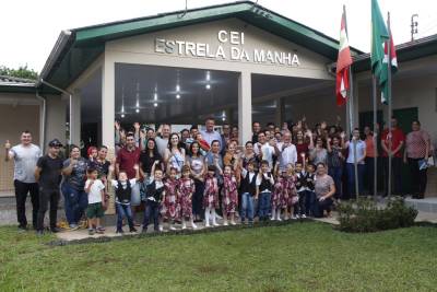 Reforma do CEI Estrela da Manhã é entregue em Forquilhinha
