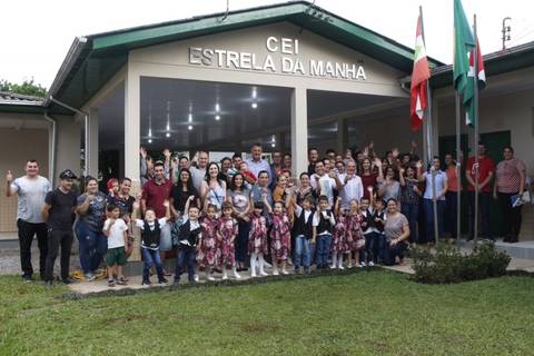 Reforma do CEI Estrela da Manhã é entregue em Forquilhinha