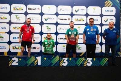 Mampituba conquista medalhas no Brasileirão de Inverno de Tênis de Mesa