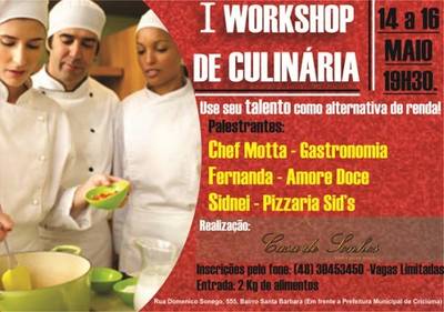 1º Workshop de Culinária