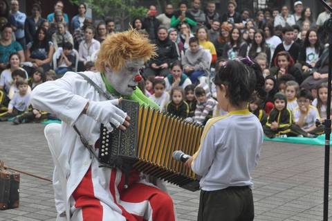 A arte circense invadiu a Unesc