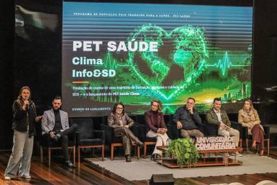 PET-Saúde Clima é lançado na Unesc