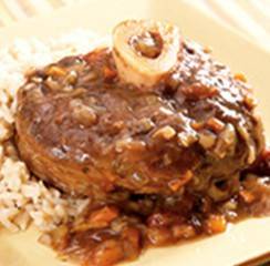 Ossobuco com polenta