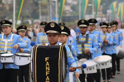 Criciúma: mais de 800 estudantes se apresentarão no festival gratuito de bandas marciais
