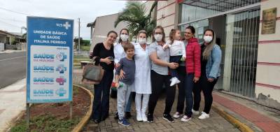 Mais de 400 pessoas são vacinadas contra gripe e sarampo em Siderópolis