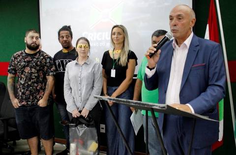 Júlio Lopes toma posse na presidência da Fundação Cultural de Criciúma