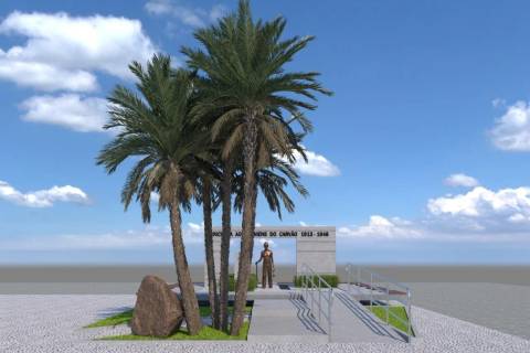 Monumento do Mineiro passa por revitalização em Criciúma