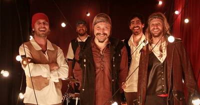 Música pirata, samba, country e arte no fim de semana