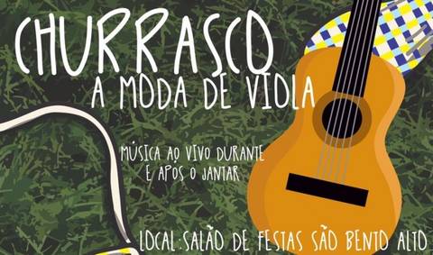 Master São Bento Alto promove jantar a moda de viola