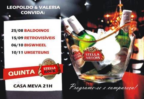Quinta Stella Rock na Casa Meva