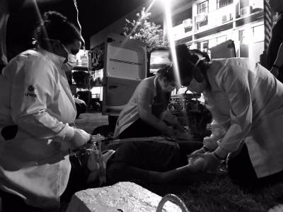 Enfermagem da Unesc realiza 14ª edição do simulado de atendimento pré-hospitalar