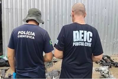 Empresário é preso em Criciúma por revenda de peças de veículos furtados