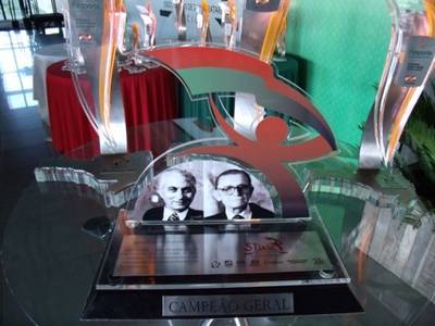 Troféus à espera de seus donos