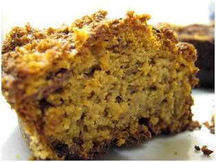 Bolo de banana cremoso