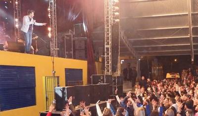 Michel Teló leva multidão ao Arroio do Silva