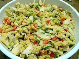 Salada de Bacalhau com Grão-de-Bico