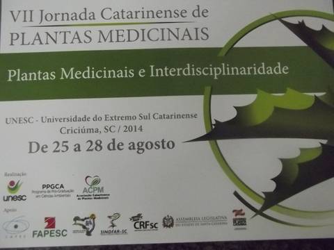 VII Jornada Catarinense de PLANTAS MEDICINAIS
