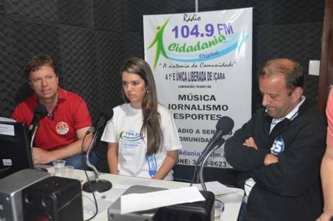 Gastaldon e  Zanolli participam de debate em Içara