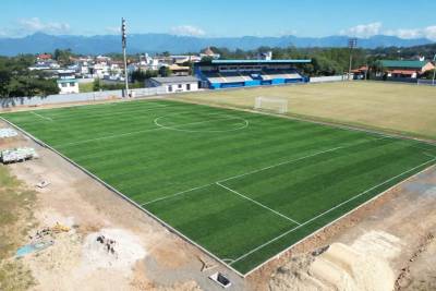 Campo sintético do Estádio da Montanha será inaugurado neste sábado