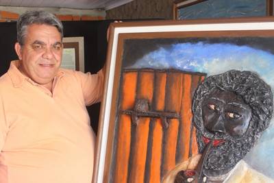 Com técnica única, artista criciumense mais uma vez é catalogado no exterior