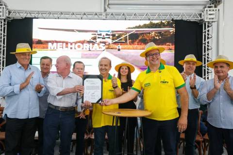 Jorginho Mello autoriza subdelegação do Aeroporto de Pinhalzinho para o município