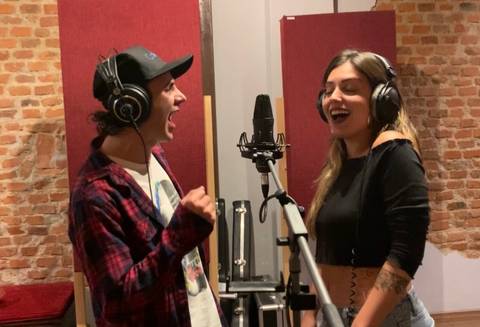 Parceria Brasil e Itália: músico criciumense grava canção com cantora italiana