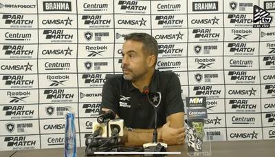 Artur Jorge lamenta derrota para o Criciúma e fim da invencibilidade