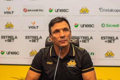 Time da estreia, elenco e esquema tático: Zé Ricardo fala sobre o futuro do Criciúma