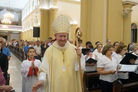 Diocese divulga horários de missas na região Sul