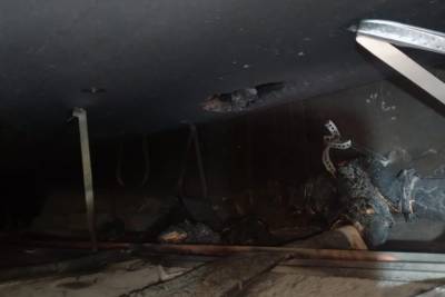 Princípio de incêndio em salão de festas é controlado por frequentadores em Criciúma