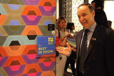 Decortiles conquista selo de melhor ceramica na Revestir 2015 