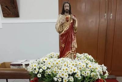 Igreja São Judas Tadeu celebra festa em honra ao Sagrado Coração de Jesus em Tubarão