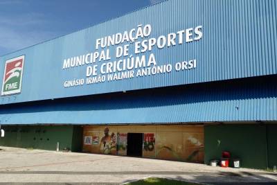 Criciúma tem planejamento para revitalização do ginásio municipal
