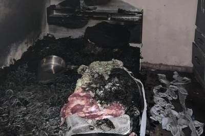 Residência é atingida por incêndio em Forquilhinha