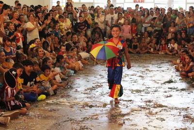 Matinê infantil reúne 2 mil foliões no Mampituba
