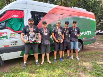 Atiradores de Criciúma faturam medalhas no Campeonato Catarinense de Tiro