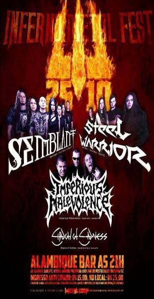Segunda edição do Inferno Metal Fest será realizada neste sábado