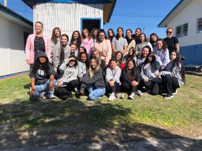 Estudantes do IFSC vão reformular brechó da Casa da Fraternidade de Araranguá