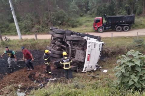 Identificado motorista morto em acidente de trânsito na SC-446, em Treviso