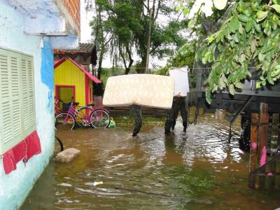 Araranguá decreta estado de emergência por causa da chuva 