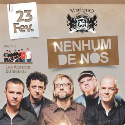 Nenhum de Nós abre a temporada de shows do Ventuno Pub em 2013