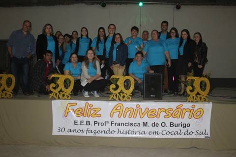 Escola Francisca Búrigo de Cocal do Sul em Festa