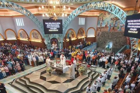 Santuário divulga a programação da 75ª Romaria e Festa em Honra a Nossa Senhora de Caravaggio